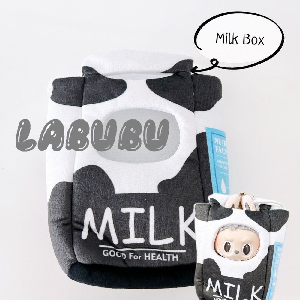 POP MART Labubu Wacky Mart design -Milk Box